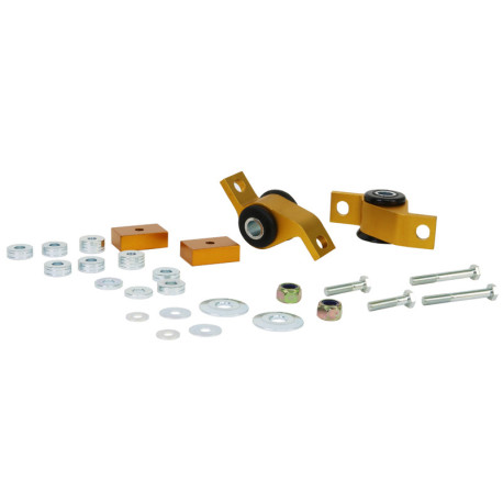 Whiteline sway bars and accessories Whiteline KCA359 Control Arm Lower Inner Rear Bushing Kit-Double Offset | races-shop.com