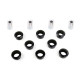 Whiteline sway bars and accessories Whiteline KCA347 Control Arm Upper Inner Bushing Kit-Double Offset | races-shop.com