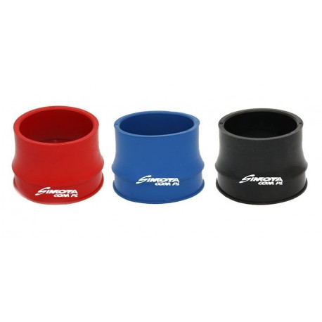 Reductions, elbows, connectors Silicone straight reducer Simota 67mm - 76mm | races-shop.com
