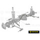 Anti-roll bars Whiteline BFR35 Sway Bar 24mm Non Adjustable | races-shop.com