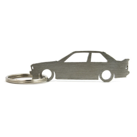Car-Shapes keychains BMW E30 M3 coupe stainless steel keychain | races-shop.com