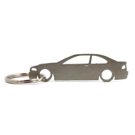 Car-Shapes keychains BMW 3 series E46 coupe stainless steel keychain | races-shop.com