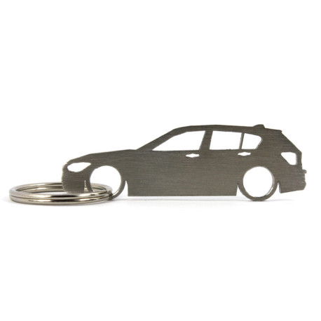 Car-Shapes keychains BMW 1 series F20 5d stainless steel keychain | races-shop.com