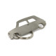 Car-Shapes keychains Mini Moris OLD stainless steel keychain | races-shop.com
