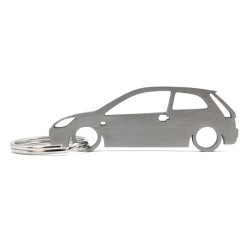 Ford Fiesta MK6 3d stainless steel keychain