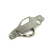 Car-Shapes keychains Honda CRX del sol stainless steel keychain | races-shop.com