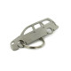 Car-Shapes keychains Opel Astra G wagon stainless steel keychain | races-shop.com