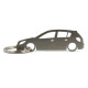 Car-Shapes keychains Opel Astra H 5d stainless steel keychain | races-shop.com