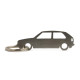 Car-Shapes keychains VW Volkswagen Golf MK2 3d stainless steel keychain | races-shop.com