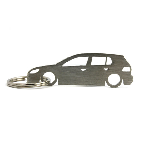 Car-Shapes keychains VW Volkswagen Golf MK6 5d stainless steel keychain | races-shop.com