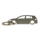 Car-Shapes keychains VW Volkswagen Golf MK7 5d stainless steel keychain | races-shop.com