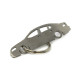 Car-Shapes keychains VW Volkswagen Passat B7 limousine stainless steel keychain | races-shop.com