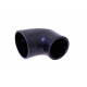 Reductions, elbows, connectors Rubber elbow reducer Simota 90° - 62mm to 76mm with 8mm output | races-shop.com