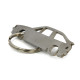 Car-Shapes keychains VW Volkswagen Scirocco MK2 stainless steel keychain | races-shop.com