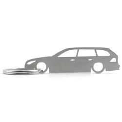 BMW 5 series E61 wagon stainless steel keychain