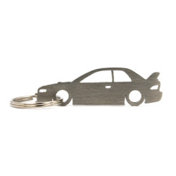 Subaru Impreza WRX GT GC 2d stainless steel keychain