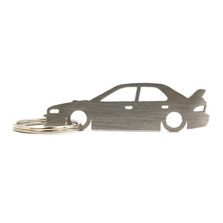 Car-Shapes keychains Subaru Impreza WRX GT GC 4d stainless steel keychain | races-shop.com
