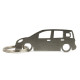 Car-Shapes keychains Fiat Panda III stainless steel keychain | races-shop.com