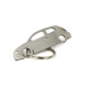 Car-Shapes keychains Fiat Stilo 3d stainless steel keychain | races-shop.com
