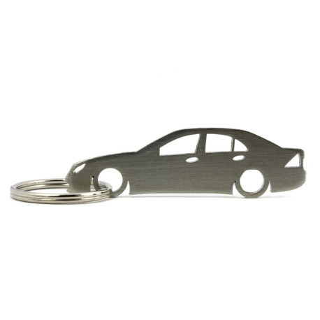 Car-Shapes keychains Mercedes C W203 limousine stainless steel keychain | races-shop.com