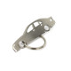 Car-Shapes keychains Mercedes C W203 limousine stainless steel keychain | races-shop.com