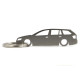 Car-Shapes keychains Skoda Octavia MK3 wagon stainless steel keychain | races-shop.com