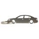 Car-Shapes keychains Skoda Superb MK1 limousine stainless steel keychain | races-shop.com
