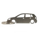 Car-Shapes keychains VW Volkswagen Polo 9N3 5d stainless steel keychain | races-shop.com