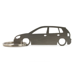 VW Volkswagen Polo 9N3 5d stainless steel keychain