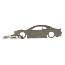 Dodge Challenger III gen. stainless steel keychain