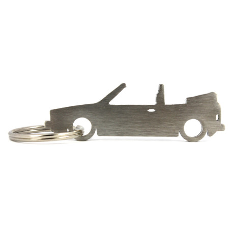 Car-Shapes keychains VW Volkswagen Golf MK1 Cabrio stainless steel keychain | races-shop.com