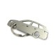 Car-Shapes keychains Seat Leon 5F wagon stainless steel keychain | races-shop.com