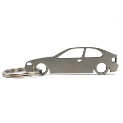 BMW 3 series E36 compact stainless steel keychain