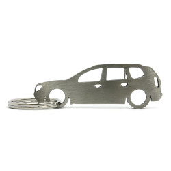 Dacia Duster stainless steel keychain