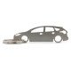 Car-Shapes keychains Ford Focus MK3 5d stainless steel keychain | races-shop.com