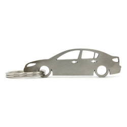 Mazda 3 BK sedan stainless steel keychain