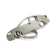 Car-Shapes keychains Mazda 3 BK sedan stainless steel keychain | races-shop.com