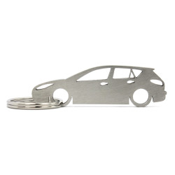 Mazda 3 BL 5d stainless steel keychain