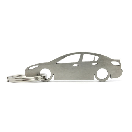 Car-Shapes keychains Mazda 3 BL sedan stainless steel keychain | races-shop.com