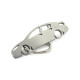 Car-Shapes keychains Mazda 3 BL sedan stainless steel keychain | races-shop.com