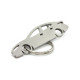 Car-Shapes keychains Mazda 3 BM sedan stainless steel keychain | races-shop.com