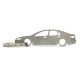 Car-Shapes keychains Mazda 6 GG 5d stainless steel keychain | races-shop.com