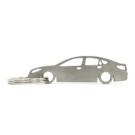 Car-Shapes keychains Mazda 6 GH sedan stainless steel keychain | races-shop.com