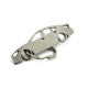 Car-Shapes keychains Mazda 6 GJ sedan stainless steel keychain | races-shop.com