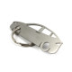 Car-Shapes keychains Tesla Model X stainless steel keychain | races-shop.com