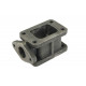 Flanges and adapters Turbo reducing adapter from T3 na T3 with output for ext. wastegate (38mm), cast iron | races-shop.com