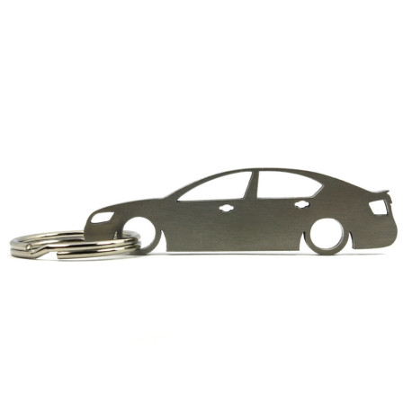 Car-Shapes keychains Skoda Octavia MK3 RS limousine stainless steel keychain | races-shop.com