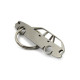 Car-Shapes keychains BMW 5 series E34 wagon stainless steel keychain | races-shop.com