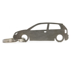 VW Volkswagen Polo 9N 3d stainless steel keychain