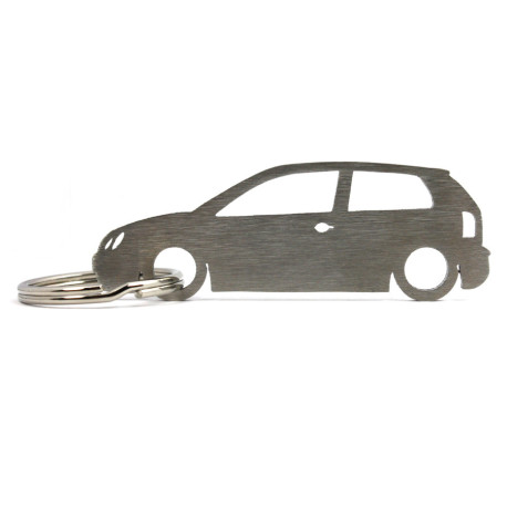 Car-Shapes keychains VW Volkswagen Polo 9N 3d stainless steel keychain | races-shop.com